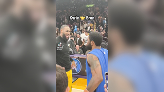 Kyrie Irving and Lebron James Reunited