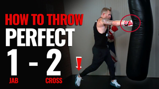 How to Throw a 1 - 2 / Jab - Cross in Boxing