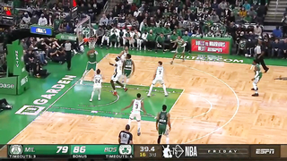 When the assist is more beautiful than the bucket