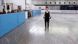 How To Figure Skate ❤ Beginner Moves & Tips