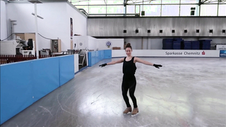 How To Figure Skate ❤ Beginner Moves & Tips