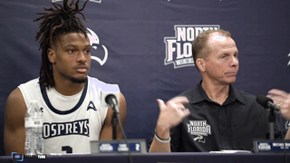 Coach Matthew Driscoll and Chaz Lanier Reflect on Victory over Northwestern State: Post-Game Conference Highlights