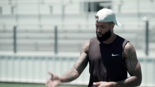 WR Drills with Odell Beckham Jr. to Improve Catching & Route Running