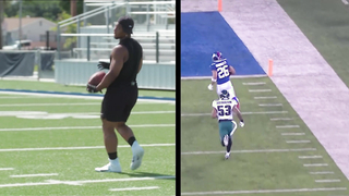 RB Drills with Saquon Barkley to Improve Agility & Ball Security!