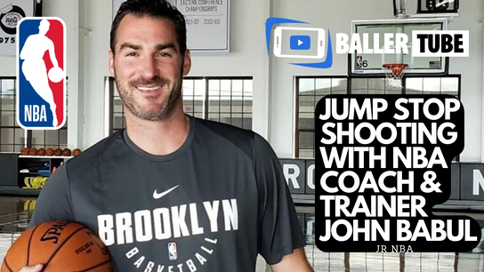 Jump Stop Shooting Drill