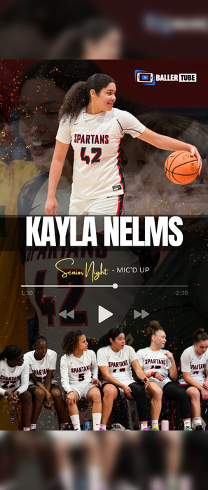 Baylor Commit Kayla Nelms Senior Night