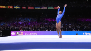 Simone Biles CRUSHES field for historic SIXTH WORLD TITLE, tying the most ever | NBC Sports