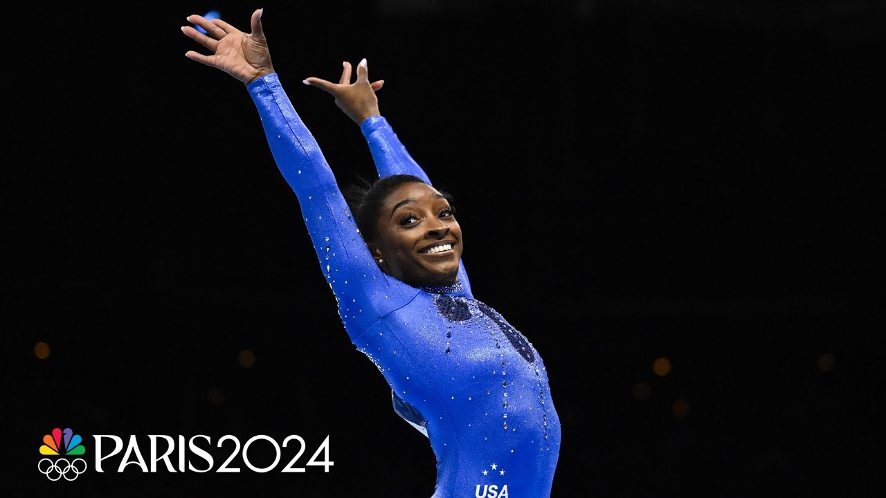 Simone Biles CRUSHES field for historic SIXTH WORLD TITLE, tying the most ever | NBC Sports
