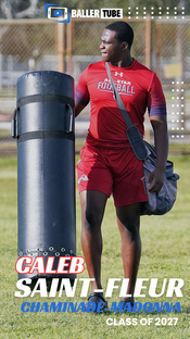 Caleb Saint-Fleur 9th Grade beast out of Chaminade Madonna Prep