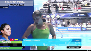 Women's Diving | Elizabeth PEREZ 10m Diving l Olympics 2023