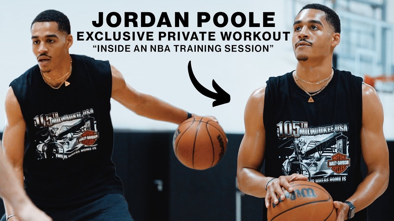 Washington Wizard Jordan Poole -  Private Workout