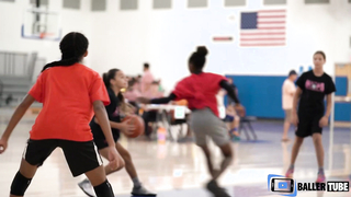 Youth Hoops Showdown: Carly Lewis vs. Gabby Martinez - Intense 3v3 Battle!