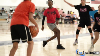 Youth Hoops Showdown: Carly Lewis vs. Gabby Martinez - Intense 3v3 Battle!