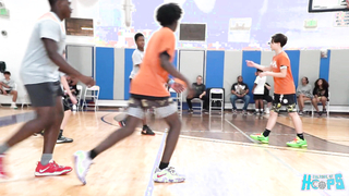 Football Standout Caleb Saint Fleur can hoop too !