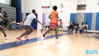 Football Standout Caleb Saint Fleur can hoop too !