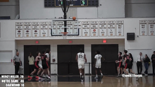 MERCY MILLER SCORES 68 POINTS SETS NOTRE DAME SCHOOL RECORD!