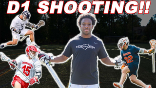 I TRIED THE SHOOTING DRILLS OF THE BEST COLLEGE LACROSSE PLAYERS!