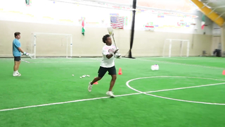 I TRIED THE SHOOTING DRILLS OF THE BEST COLLEGE LACROSSE PLAYERS!