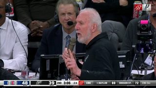 I've never seen an NBA coach do this...