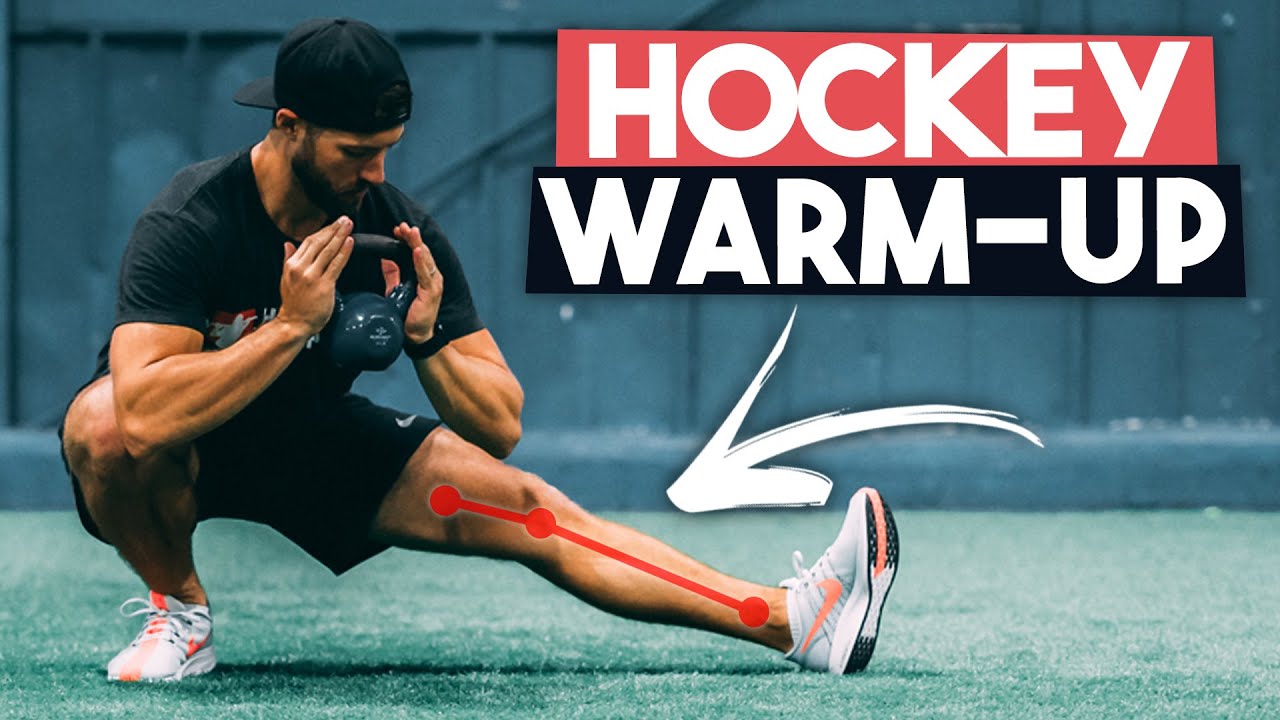 HOCKEY WARM-UP  // Do This Before Hockey Games!