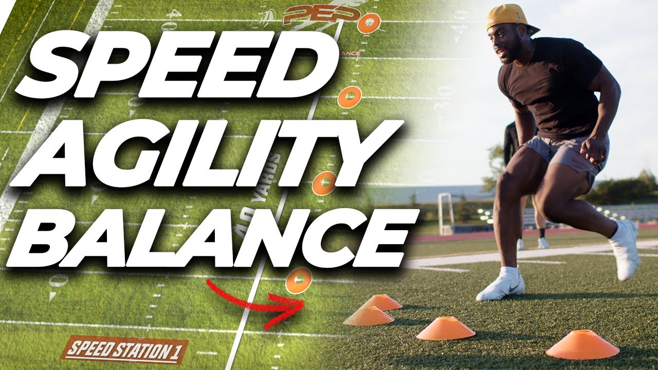 SPEED and AGILITY Training For Athletes | Full Workout!