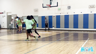Miami suns 7th Grade : Aubreigh Pumphrey Solomon guides her team to victory
