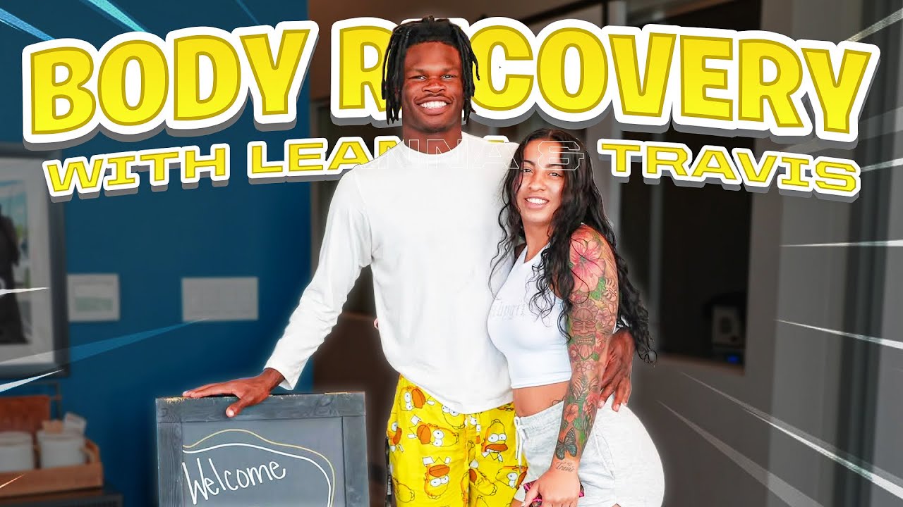 After Game Recovery :  Travis Hunter And Leanna