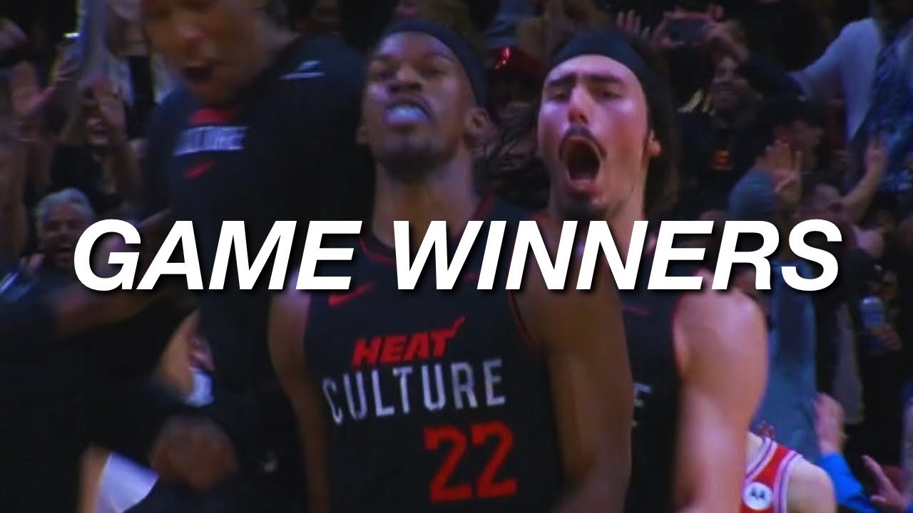 Best Game Winners of the Season so far!
