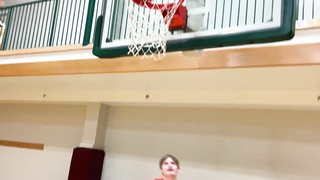 Basketball Prodigy in the making (he’s up next)