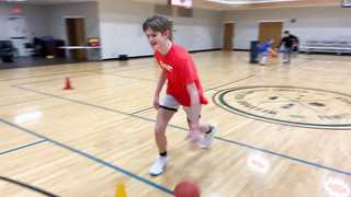 Basketball Prodigy in the making (he’s up next)