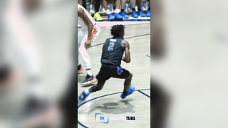 Presbyterian Basketball :Jonah Pierce with the Monster Slam from Sage Teel