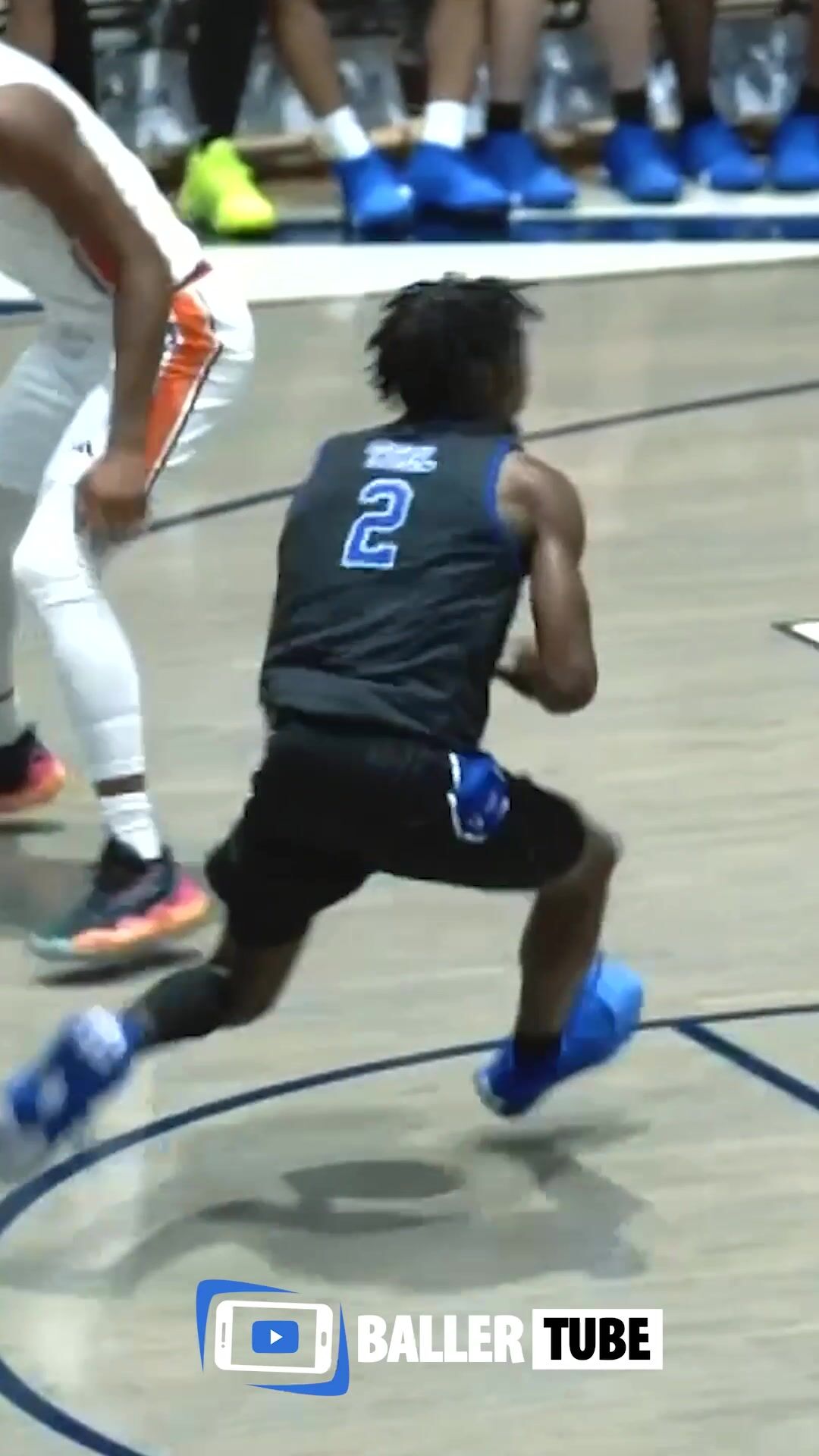 Presbyterian Basketball :Jonah Pierce with the Monster Slam from Sage Teel