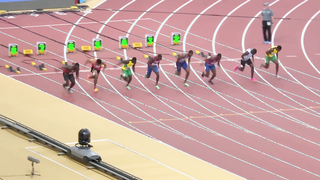 Noah Lyles SHOCKS THE WORLD with 100m gold medal in classic championship final | NBC Sports