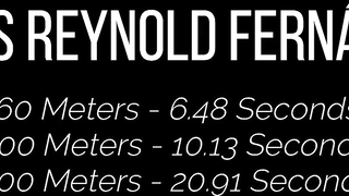 Jenns Reynolds Fernandez : Is The New FASTEST MAN IN THE WORLD!