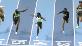 Tobi Amusan powers to 7.77 area record | World Indoor Tour 2024