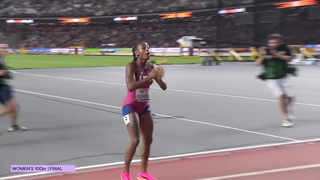 Sha'Carri Richardson blazes to 100m gold | World Athletics Championships Budapest 23
