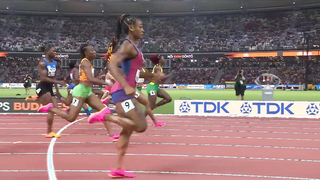 Sha'Carri Richardson blazes to 100m gold | World Athletics Championships Budapest 23