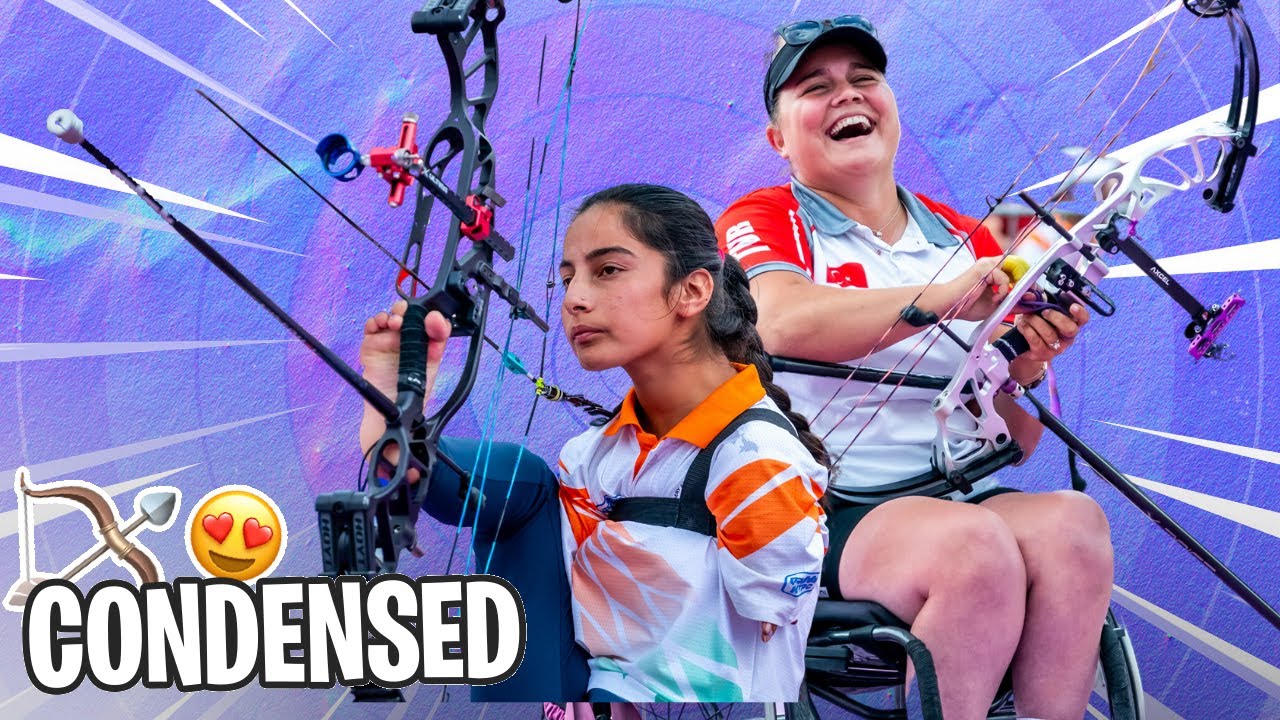 Inspiring Feat: Condensed Highlights of India's 16-Year-Old Armless Archer at Pilsen 2023 World Archery Para Championships