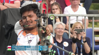 Condensed: first Indian man to become world champion 2023 Berlin