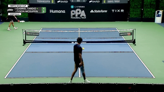 Tyson McGuffin and Gabriel Tardio at the Hertz Gold Cup