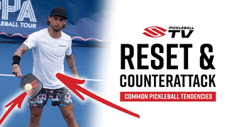 Learn To Reset And Counterattack In Pickleball With This  PUNCH OR BLOCK Drill From Tyson McGuffin