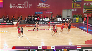 Vitality Roses vs Tonga | Netball World Cup 2023 Highlights