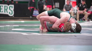 165 – Shane Gantz {G} of Wisconsin-Parkside vs. Jonas Anez {R} of Minnesota State Moorhead