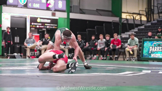 165 – Shane Gantz {G} of Wisconsin-Parkside vs. Jonas Anez {R} of Minnesota State Moorhead