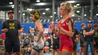 100 15U – Rocco Cassioppi {G} of POWA IL vs. Emma Bacon {R} of Team Gotcha Blue IL