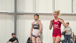 100 15U – Rocco Cassioppi {G} of POWA IL vs. Emma Bacon {R} of Team Gotcha Blue IL