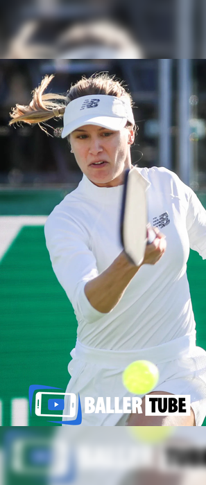 Genie Bouchard makes her pickleball debut