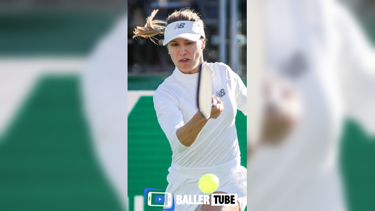 Genie Bouchard makes her pickleball debut