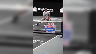 Pickleball Slam 2 : points From Jack Sock and Andre Agassi win over Team McEnroe