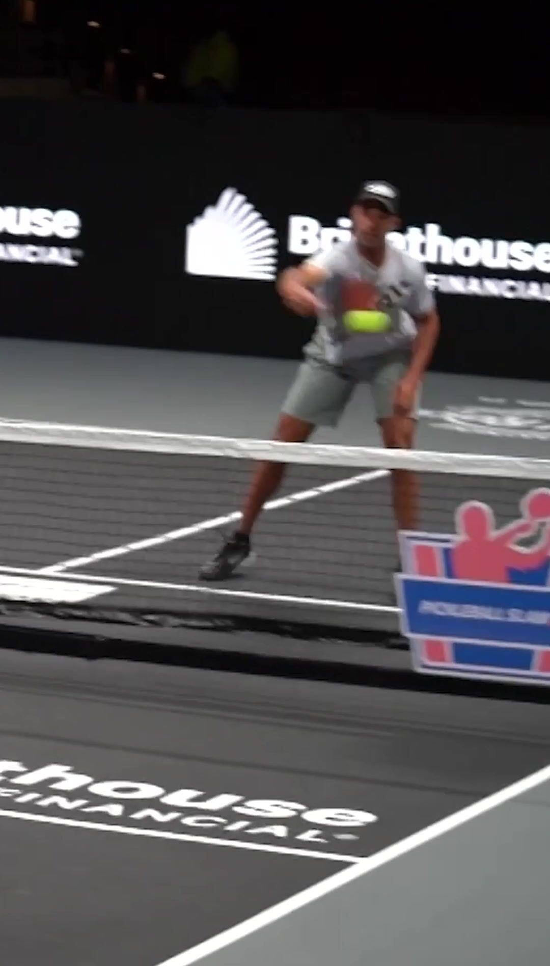 Pickleball Slam 2 : points From Jack Sock and Andre Agassi win over Team McEnroe